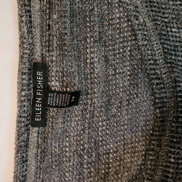 100% Cotton EILEEN FISHER Netted Top - Picture 3 of 4